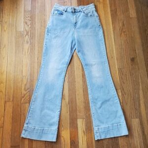 Bagatelle Collection New York High Waist Flare‎ Jeans Light Wash Size 29